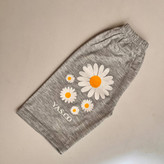 ست لباس راحتی دخترانه کودک نخی طرح گل؛ خنک، راحت و دوستداشتنی برای روزهای گرم
